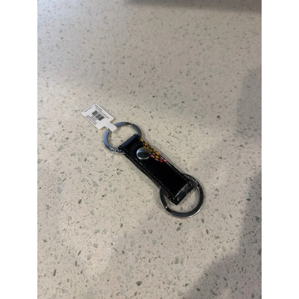 Vera Bradley Twice‎ As Nice Floral Keychain